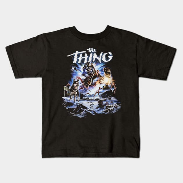 The Thing Movie Kids T-Shirt by Liar Manifesto